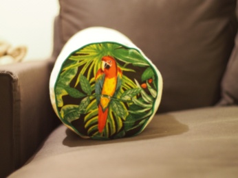 Motif tropical perroquets - tutoriel